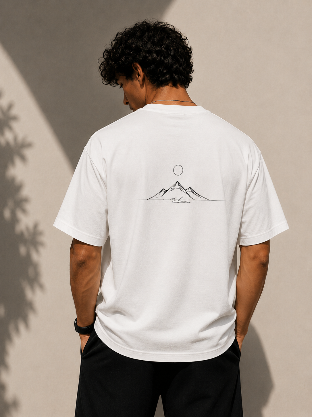Choose Discipline Embroidered Regular Fit T-Shirt