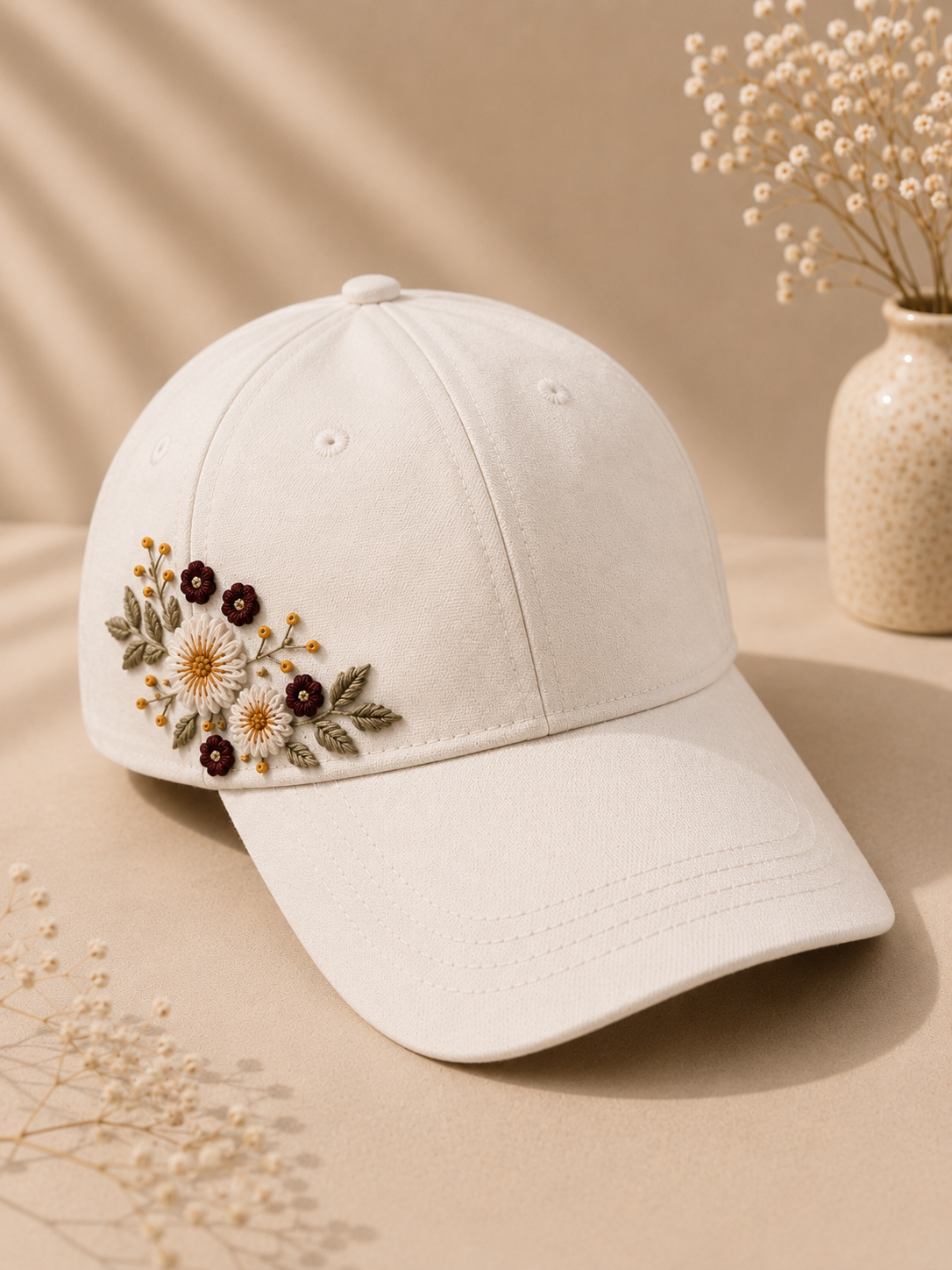 Snow Bloom Cap